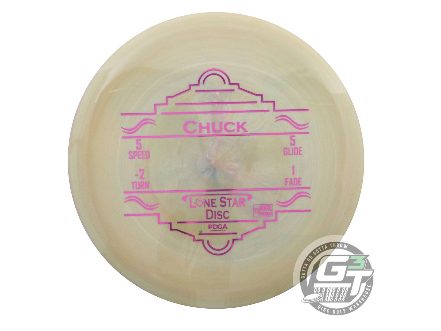 Lone Star Alpha Chuck Midrange Golf Disc (Individually Listed)
