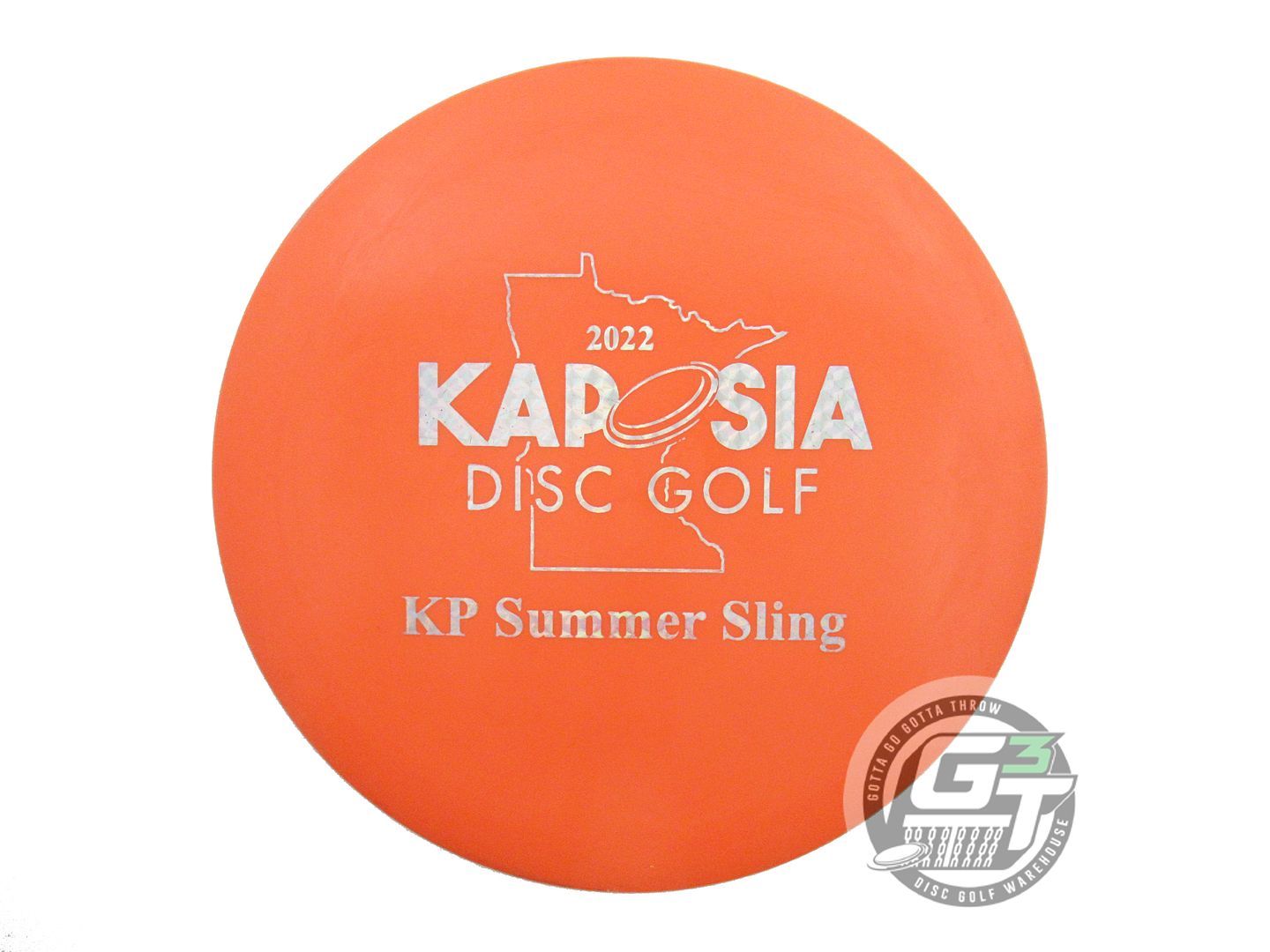 USED Innova Star Sidewinder 172g Orange Silver Prism Foil Distance Driver Disc
