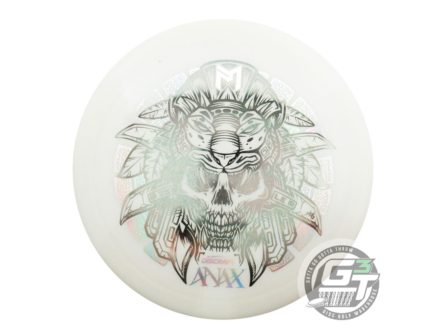 NOS Discraft [LEDGESTONE] ColorShift ESP Anax 168g White Driver Golf Disc