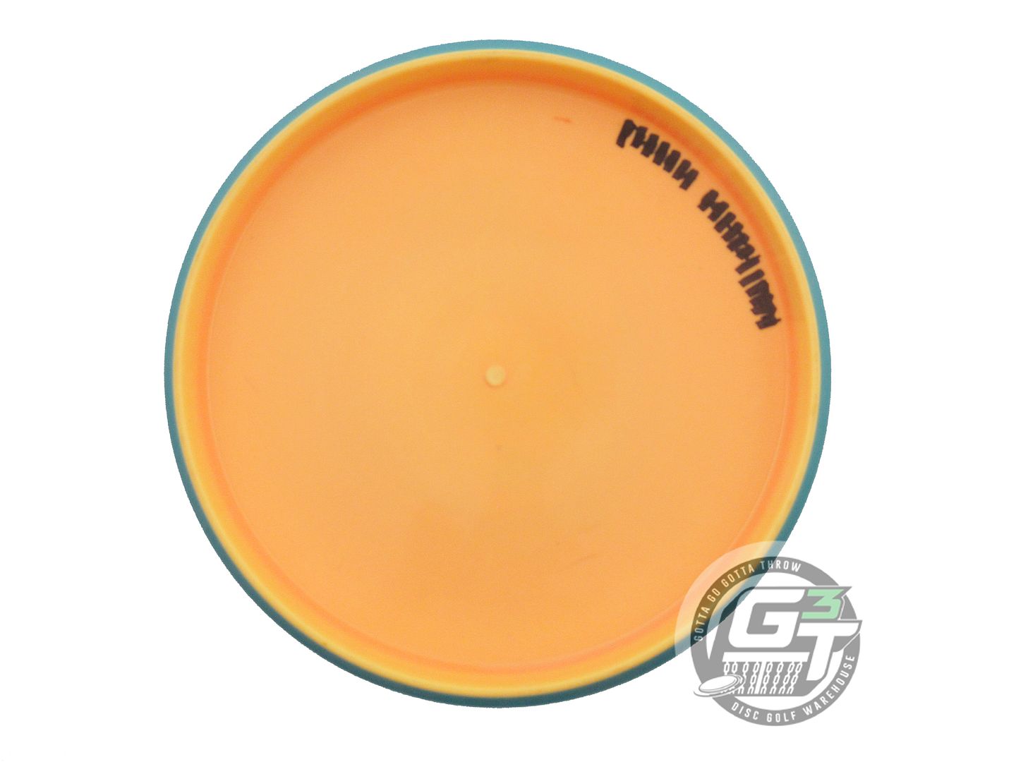 USED Axiom Discs Fission Envy 163g Marigold Teal Rim Putter Golf Disc