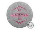 USED Latitude 64 Zero Hard Burst Dagger 176g Gray Magenta Foil Putter Golf Disc