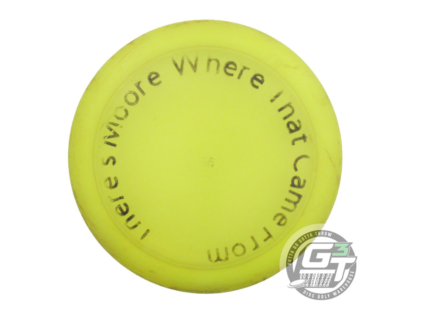 USED Innova Champion Tern 172g Yellow Black Stamp Distance Driver Golf Disc