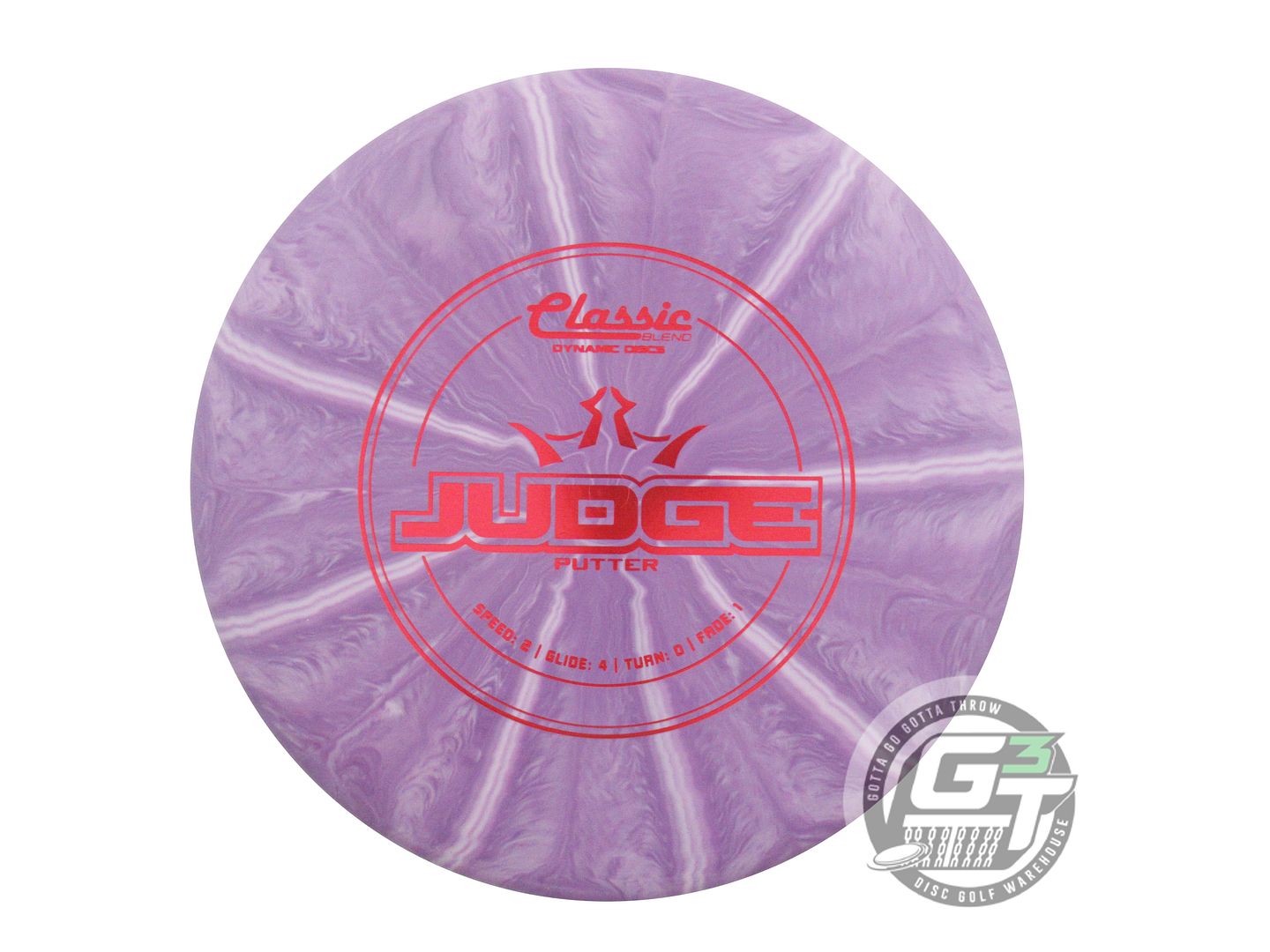 Dynamic Discs Classic Blend Burst Judge Putter Golf Disc (Individually Listed)