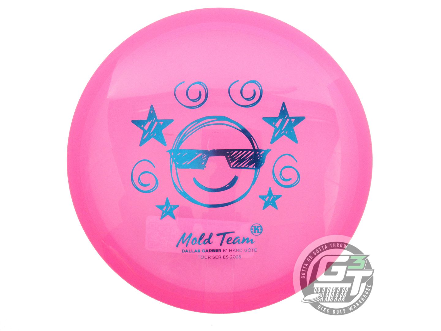 Kastaplast Limited Edition 2025 Team Series Dallas Garber K1 Hard Gote Midrange Golf Disc (Individually Listed)