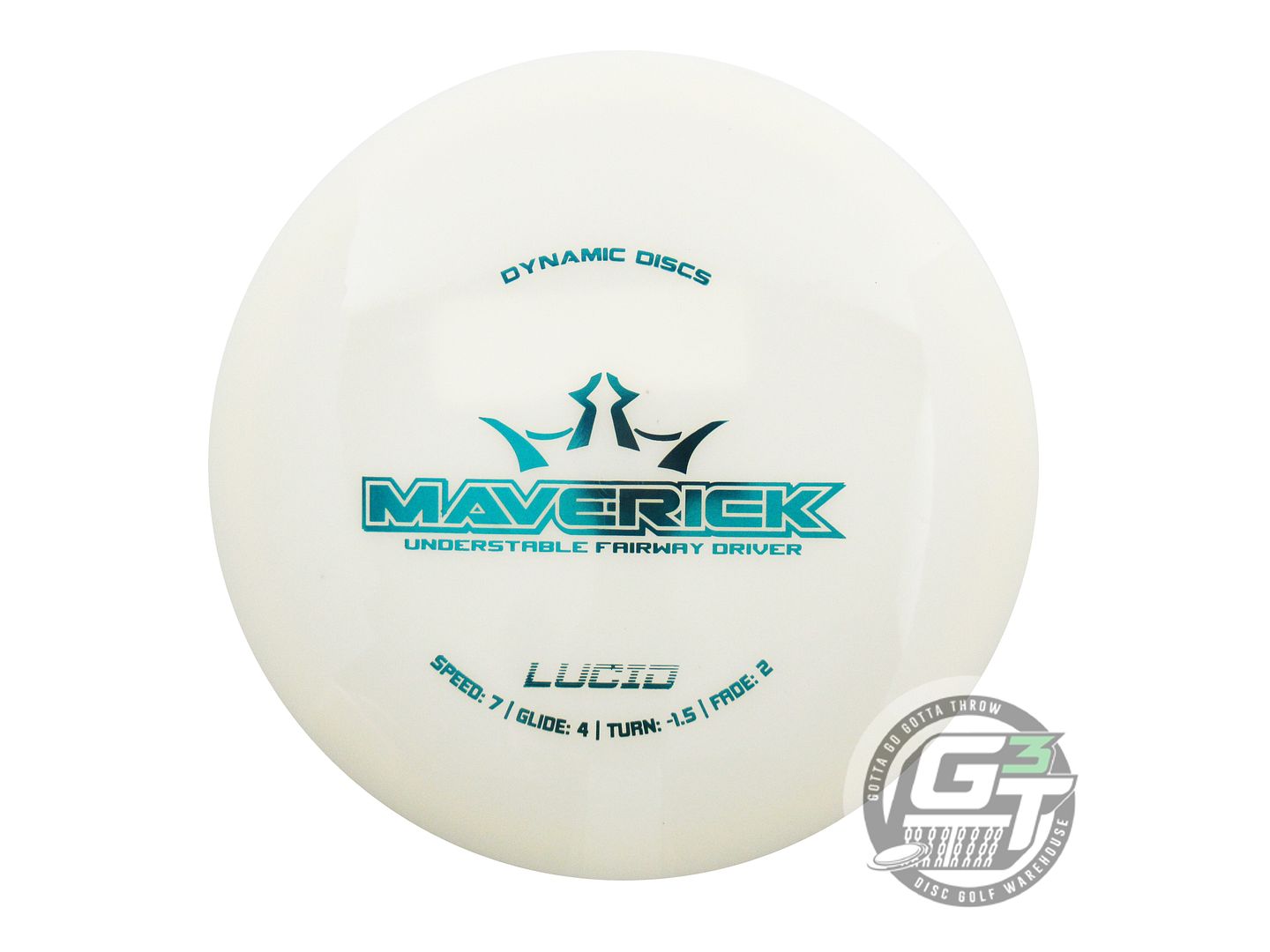 Dynamic Discs Lucid Maverick Fairway Driver Golf Disc (Individually Listed)
