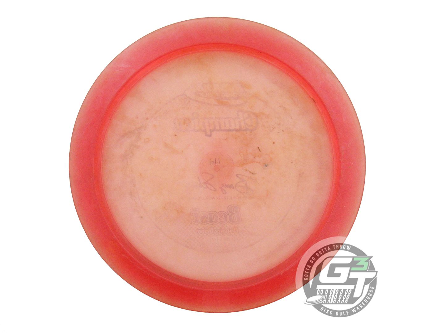 USED Innova Champion Beast 174g Pink Silver Foil Distance Driver Golf Disc
