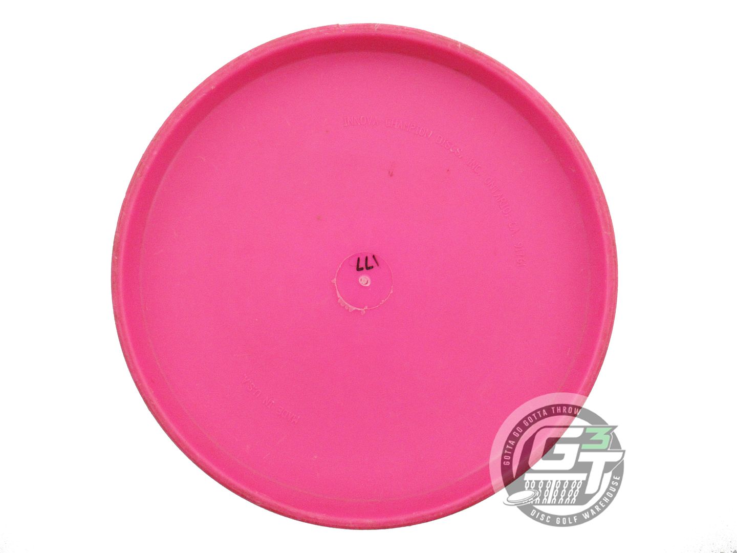 USED Innova DX Polecat 177g Hot Pink Silver Foil Putter Golf Disc