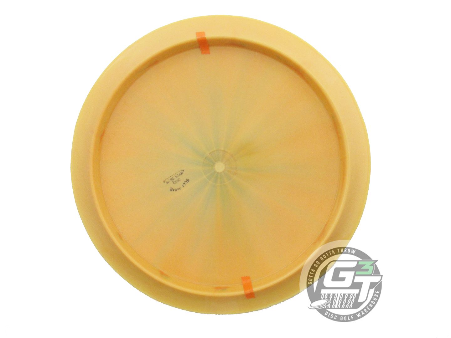 NOS Lone Star X-OUT Bravo Mad Cat 173g Marigold Fairway Driver Golf Disc