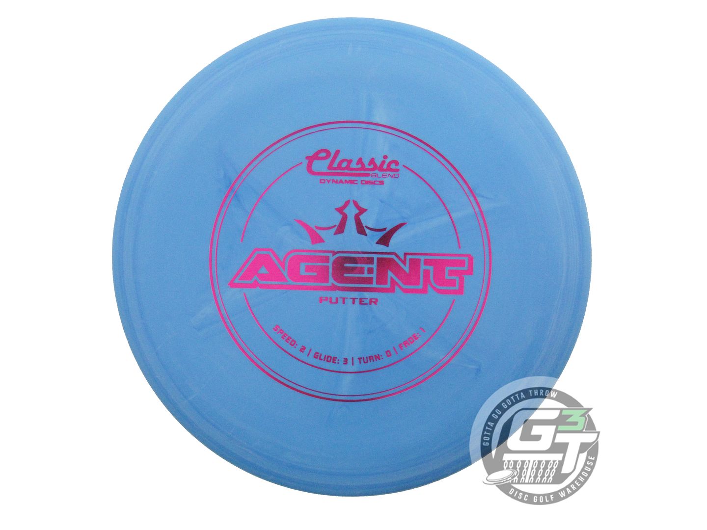 Dynamic Discs Classic Blend Agent Putter Golf Disc (Individually Listed)
