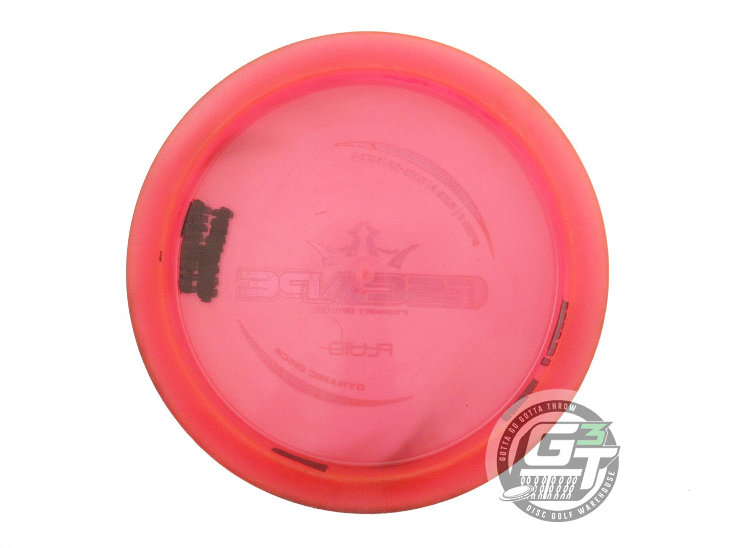 USED Dynamic Discs Fluid Escape 175g Pink Sunset Foil Fairway Driver Golf Disc