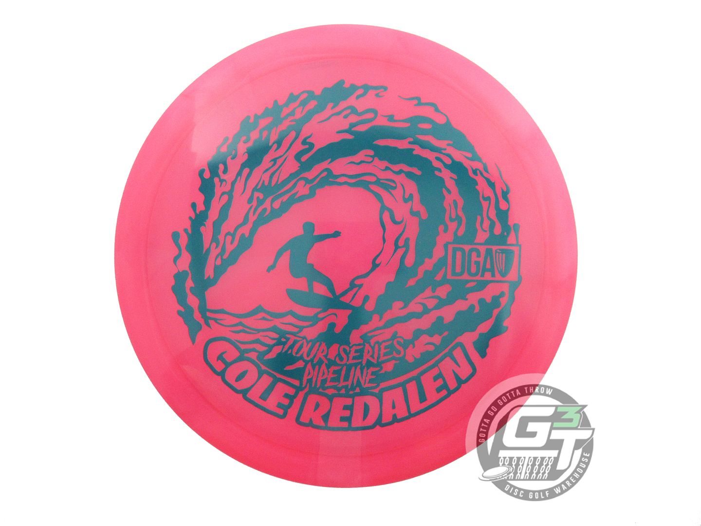 DGA Limited Edition 2023 Tour Series Cole Redalen Swirl Tour Series Pipeline Fairway Driver Golf Disc (Individually Listed)