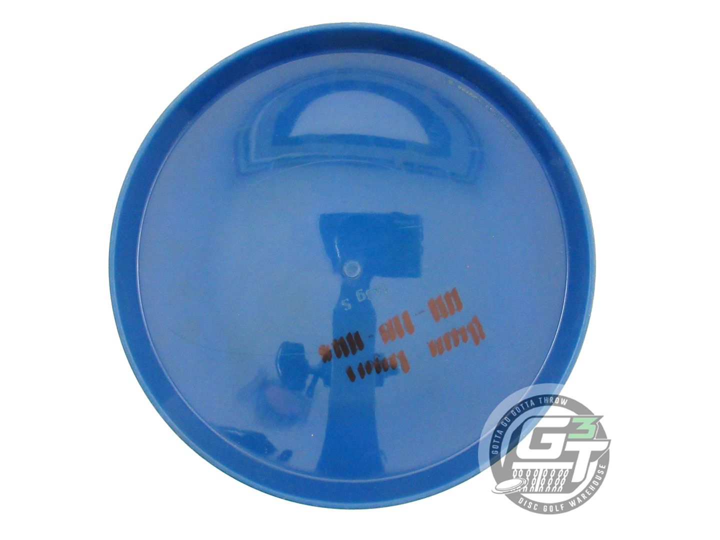 USED MVP Disc Sports Neutron Soft Glitch 143g Blue Putter Golf Disc