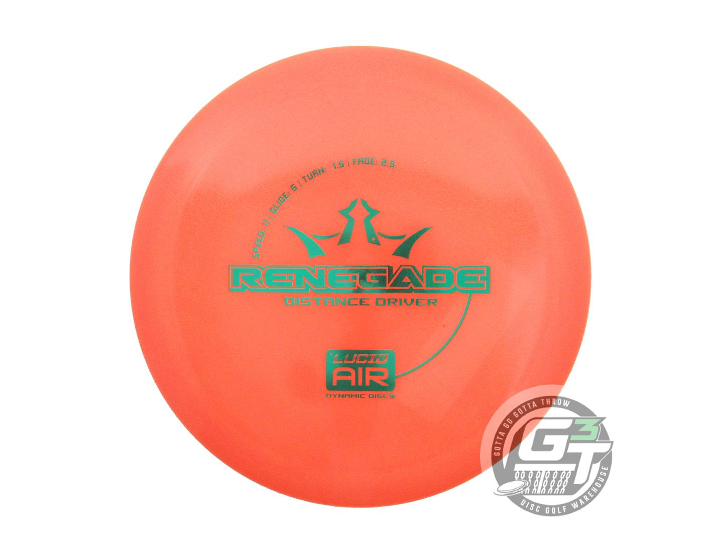 Dynamic Discs Lucid AIR Renegade Distance Driver Golf Disc (Individually Listed)