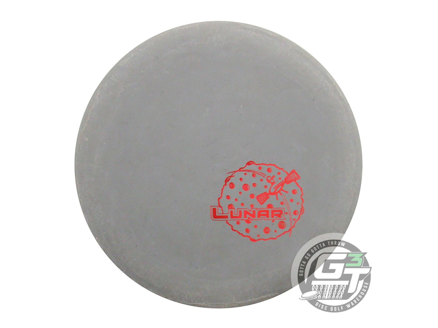 USED Gateway Lunar Wizard 176g Gray Red Foil Putter Golf Disc
