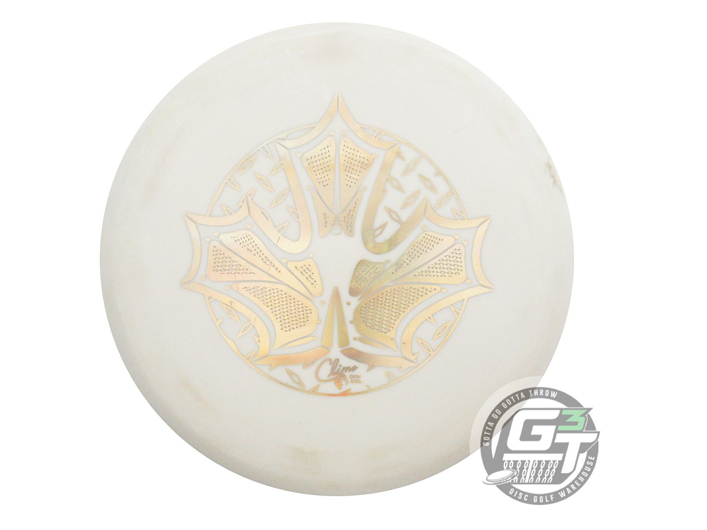 USED Climo Test Glow Trophy Line Belleair 178g White IRON LEAF Midrange Disc