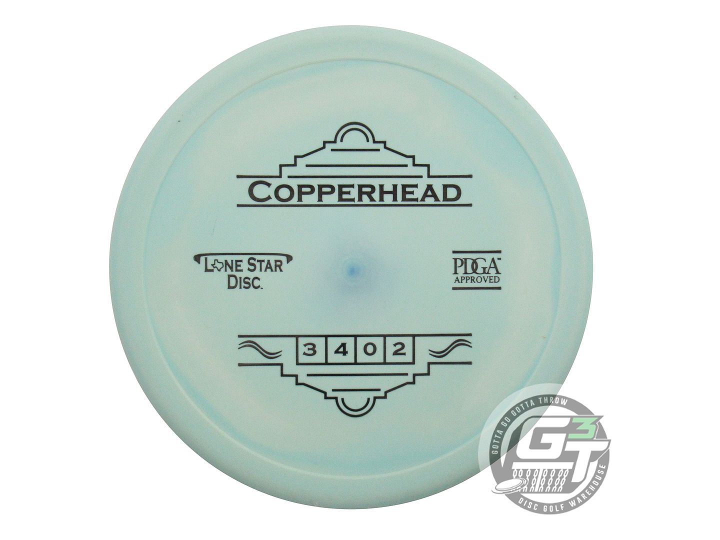USED Lone Star Victor 2 Copperhead 173g Seafoam Black Stamp Putter Golf Disc