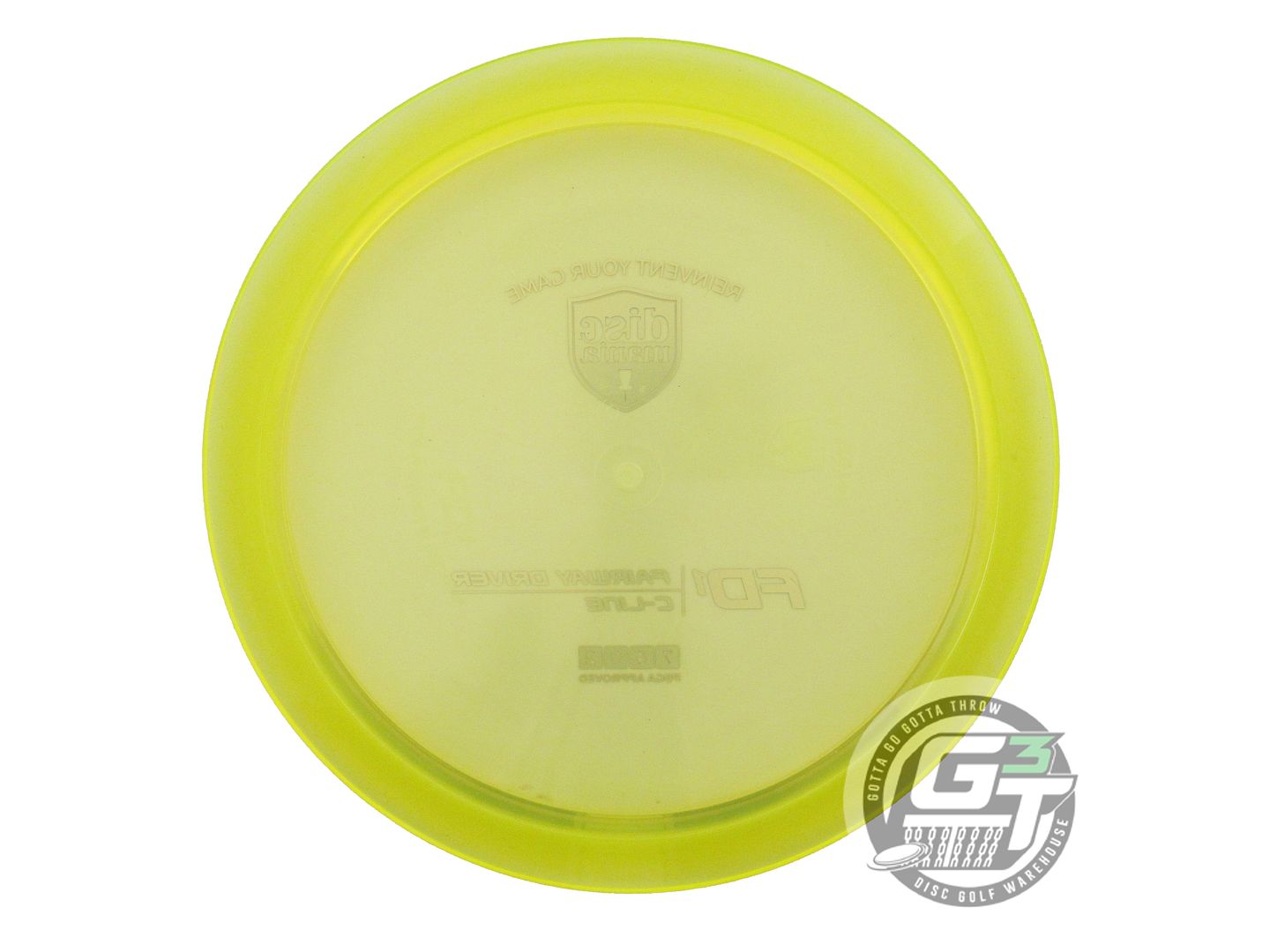 NOS DiscMania C-Line FD1 175g Yellow Red Foil Fairway Driver Golf Disc