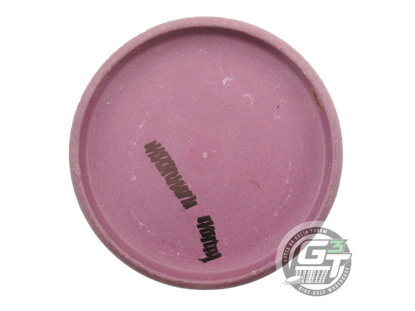 USED Discraft [McBETH] Jawbreaker Luna 172g Plum Black Stamp Putter Golf Disc