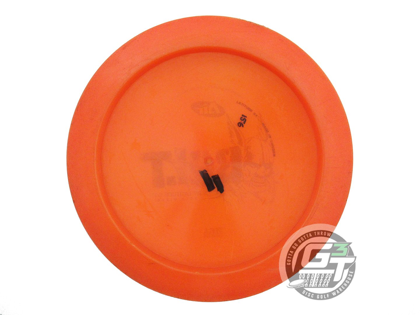 USED Latitude 64 Opto AIR Bolt 156g Orange Gold Holo Foil Distance Driver Disc
