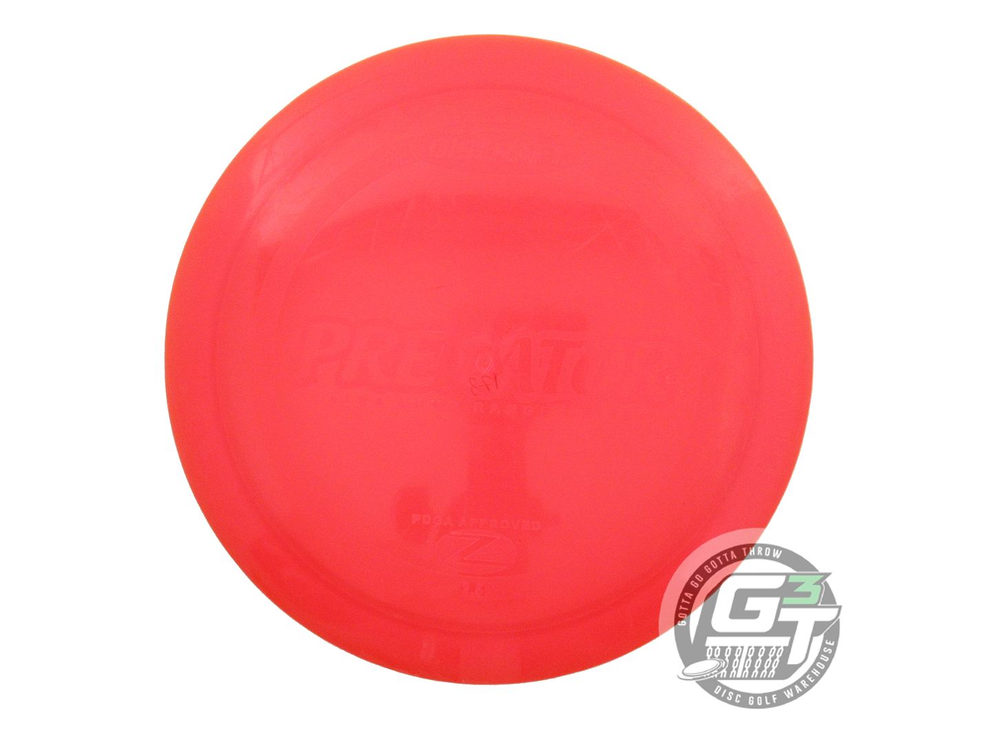 USED Discraft Z Predator 173g Red Wiped Stamp PFN Fairway Driver Golf Disc