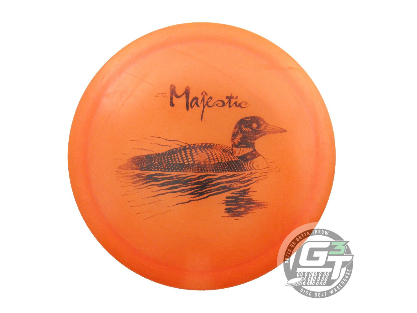 USED Innova [MN MAJESTIC] Champion Teebird 176g Orange Fairway Driver Golf Disc