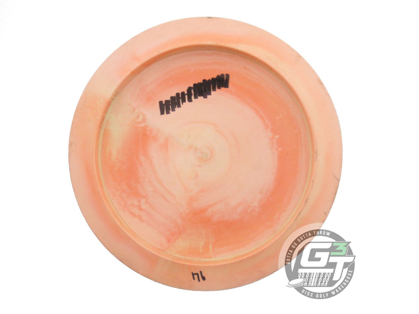 USED Discraft [McBETH] ESP Hades 176g Peach Diamond Plate Foil Driver Golf Disc