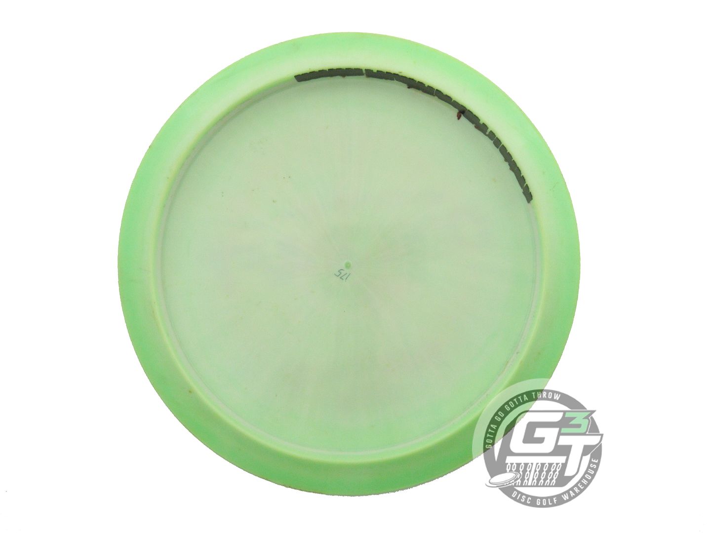 USED Discraft ESP Raptor 175g Lime Brown Stamp Distance Driver Golf Disc