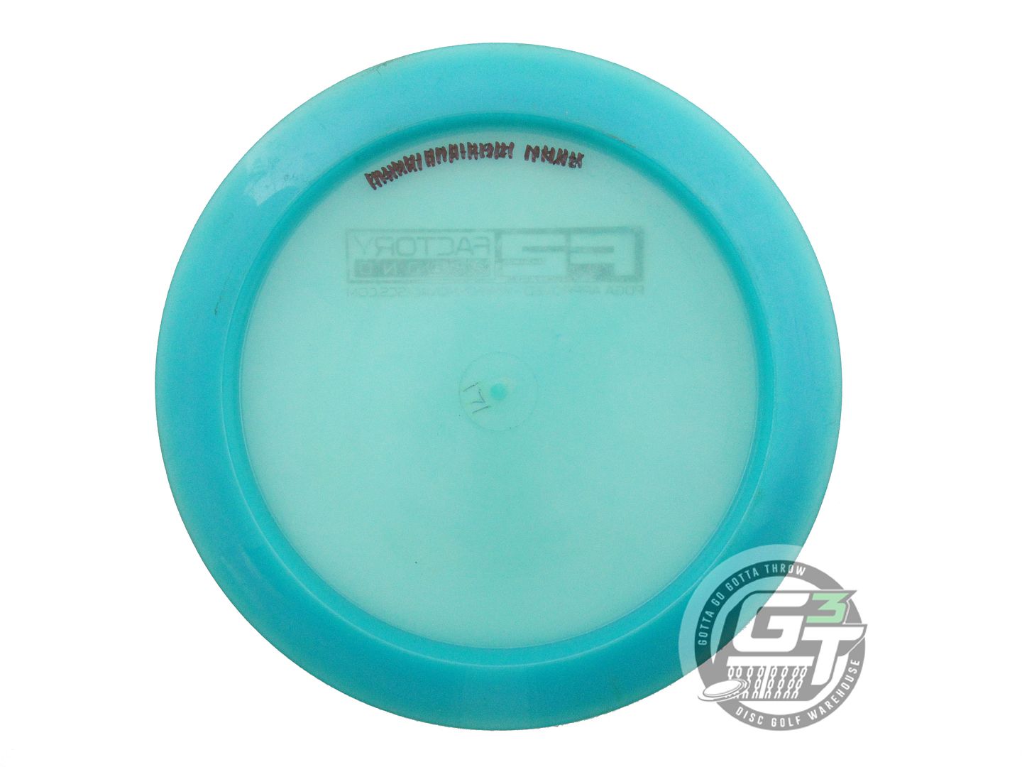 USED Innova X-OUT Champion Destroyer 171g Teal Distance Driver Golf Disc