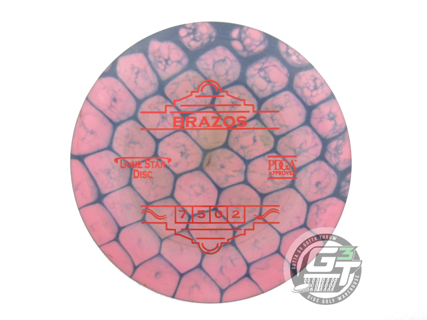 USED Lone Star Alpha Brazos 174g Gray HOME DYED Fairway Driver Golf Disc