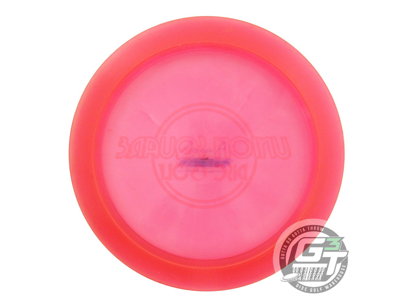 USED Discraft Z Force 175g Pink White Stamp Distance Driver Golf Disc