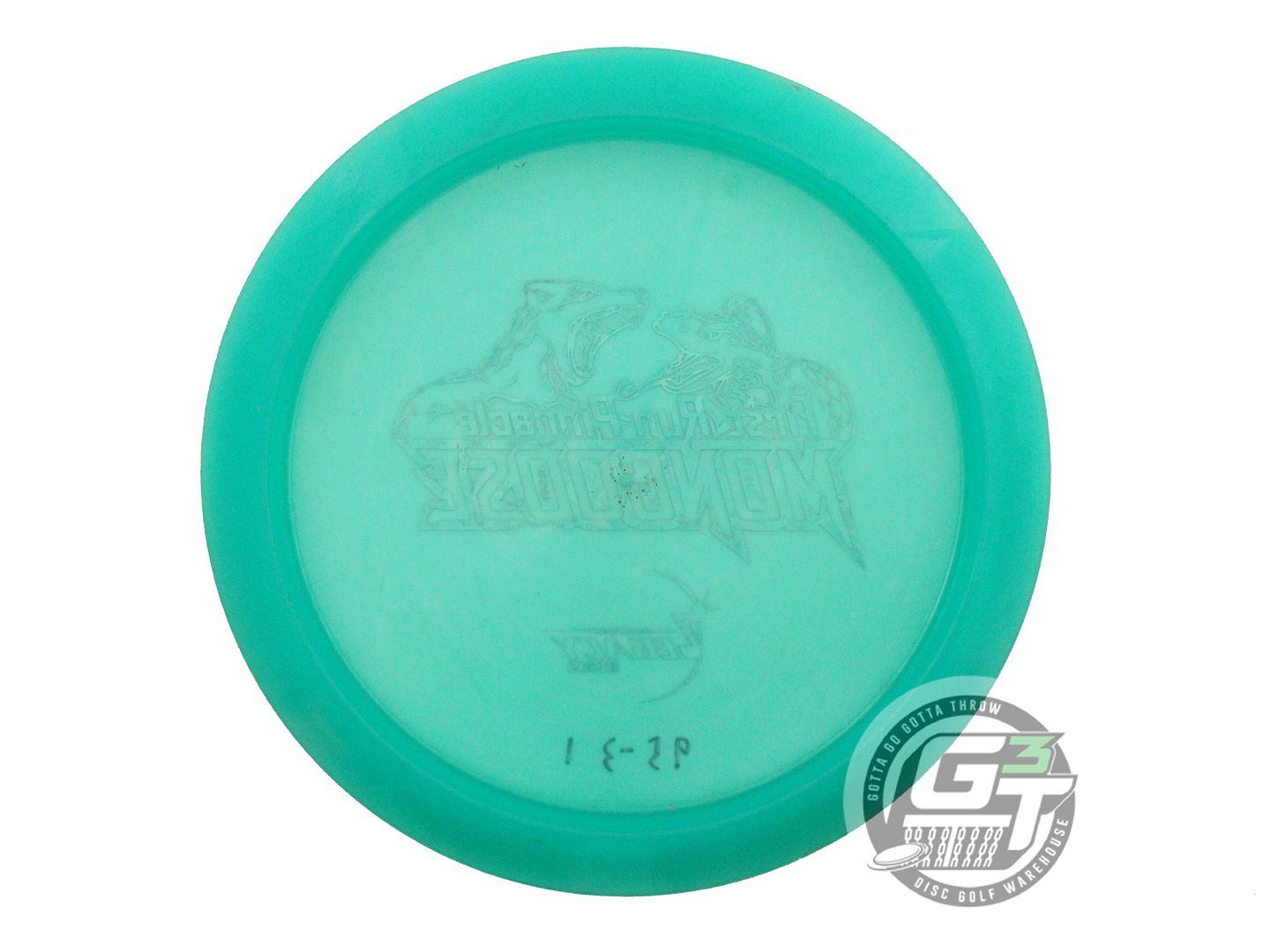 USED Legacy Discs Pinnacle Mongoose 175g Green Red Shatter Foil Driver Golf Disc