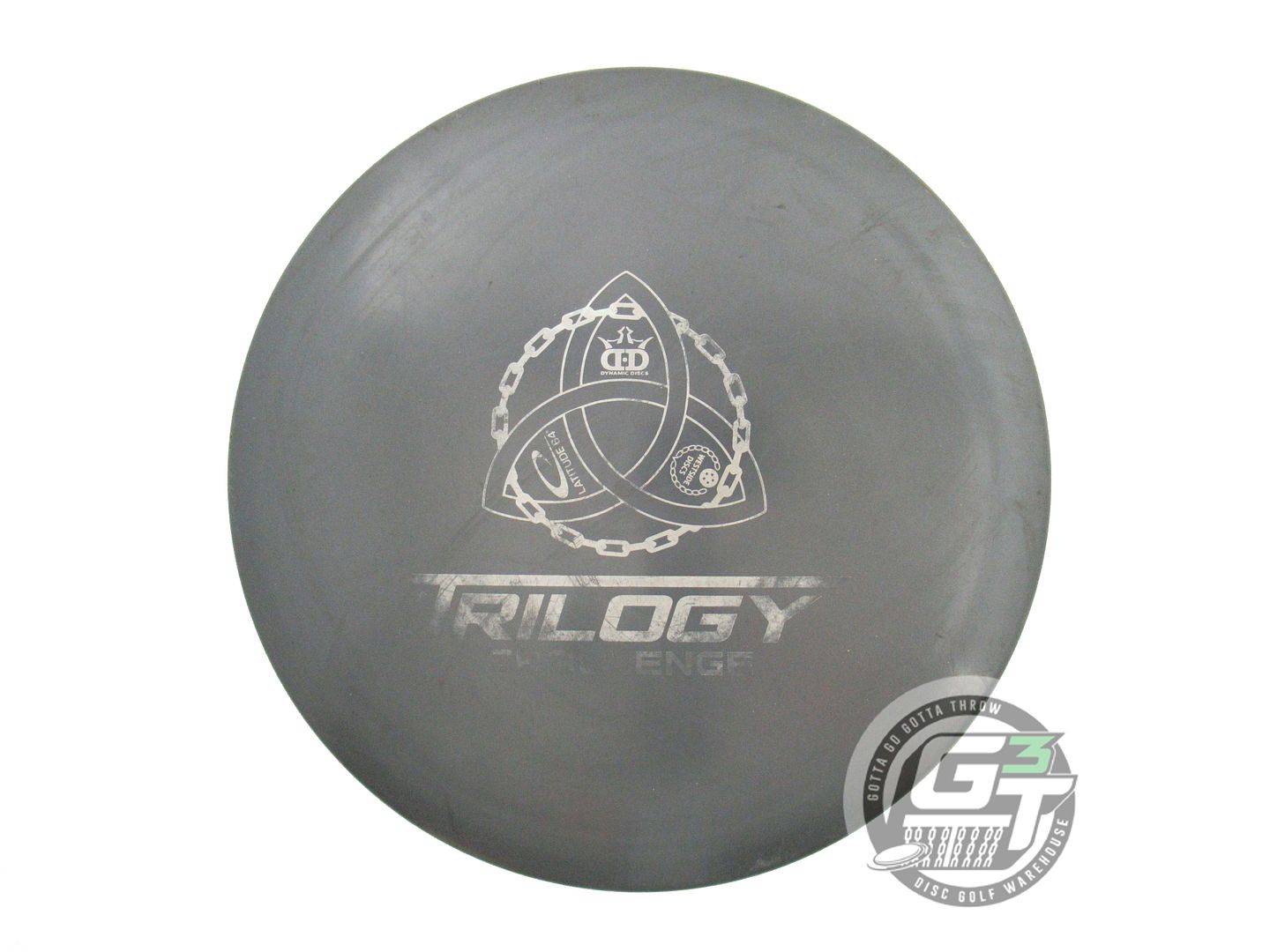 USED Dynamic Discs BioFuzion Thief 172g Gray Silver Shatter Fairway Driver Disc