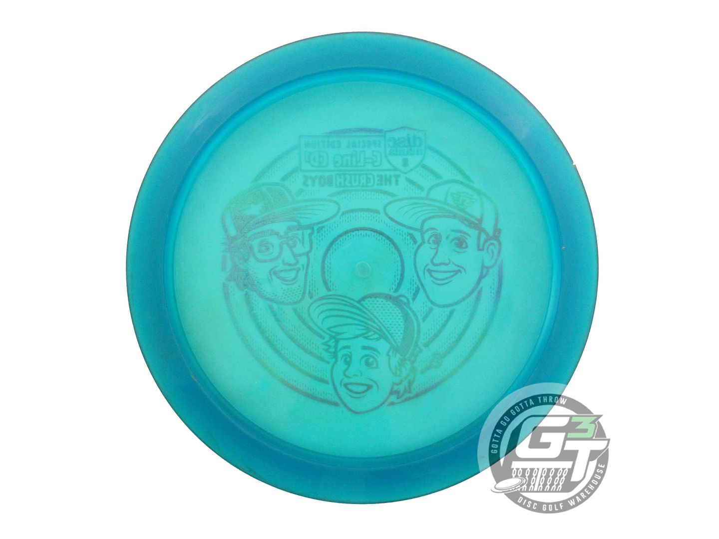 USED DiscMania CRUSH BOYS C-Line CD1 174g Teal Rainbow Foil Driver Golf Disc