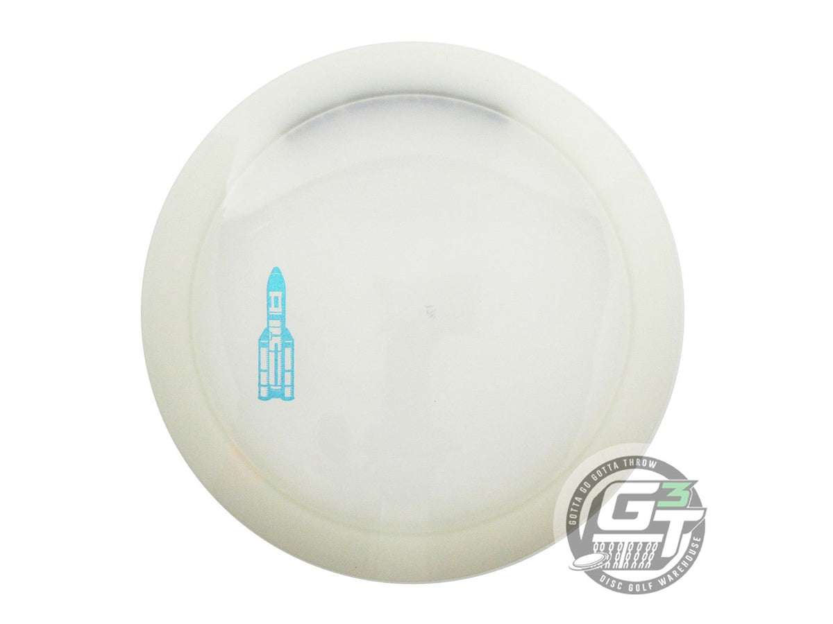USED DiscMania Active Premium Glow Astronaut 176g Teal Glitter Driver Golf Disc