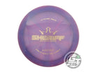 USED Dynamic Discs Lucid Sheriff 172g Purple Gold Foil Distance Driver Golf Disc