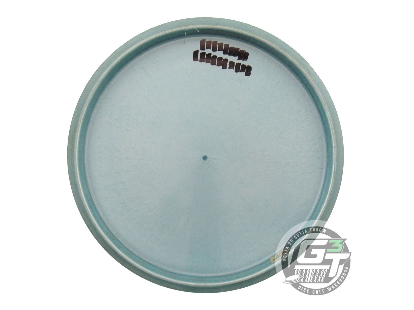 USED Discraft [LEDGESTONE] Titanium Zone 169g Teal Orange Stamp Putter Golf Disc