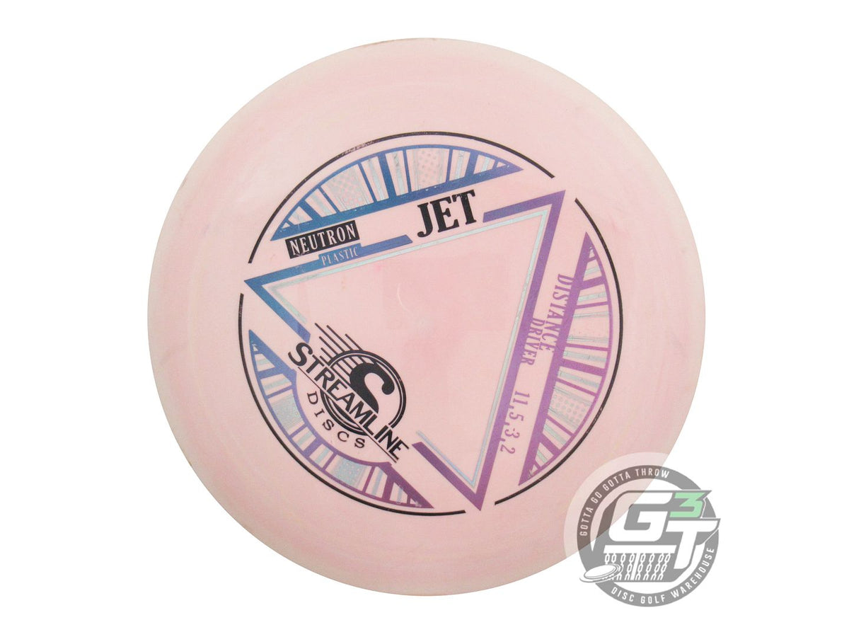 USED Streamline Discs Neutron Jet 168g Lt. Pink Distance Driver Golf Disc