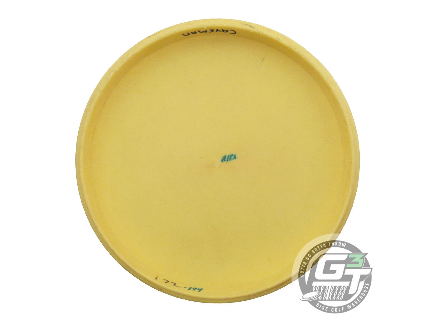 USED Salient Discs PROTOTYPE Cam Todd Touch 173g Yellow OOP Putter Golf Disc