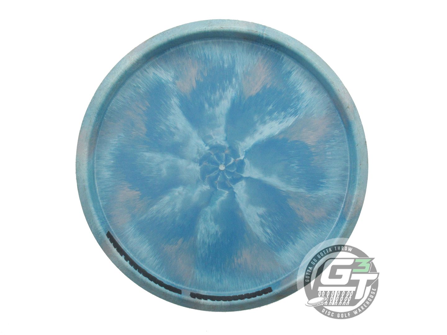 USED Discraft Recycled ESP Zone 175g Teal Wonder Bread Foil Putter Golf Disc