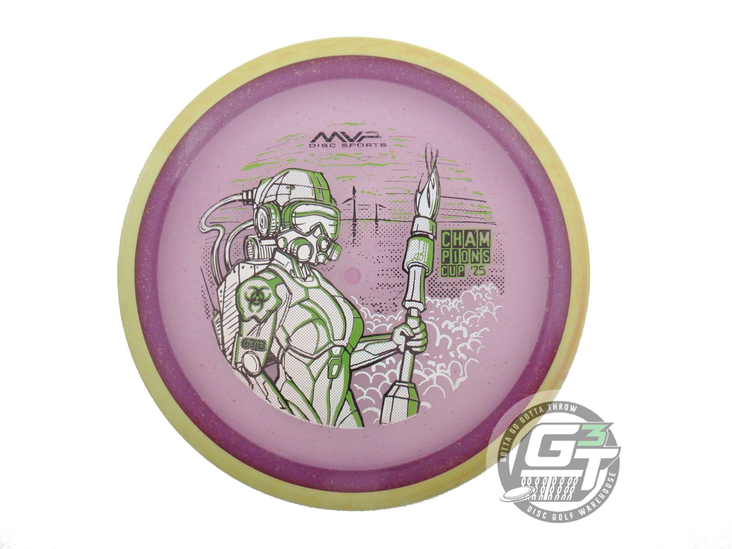 USED Axiom Discs [CHAMPIONS] Particle Glow Proton Virus 173g Purple Driver Disc