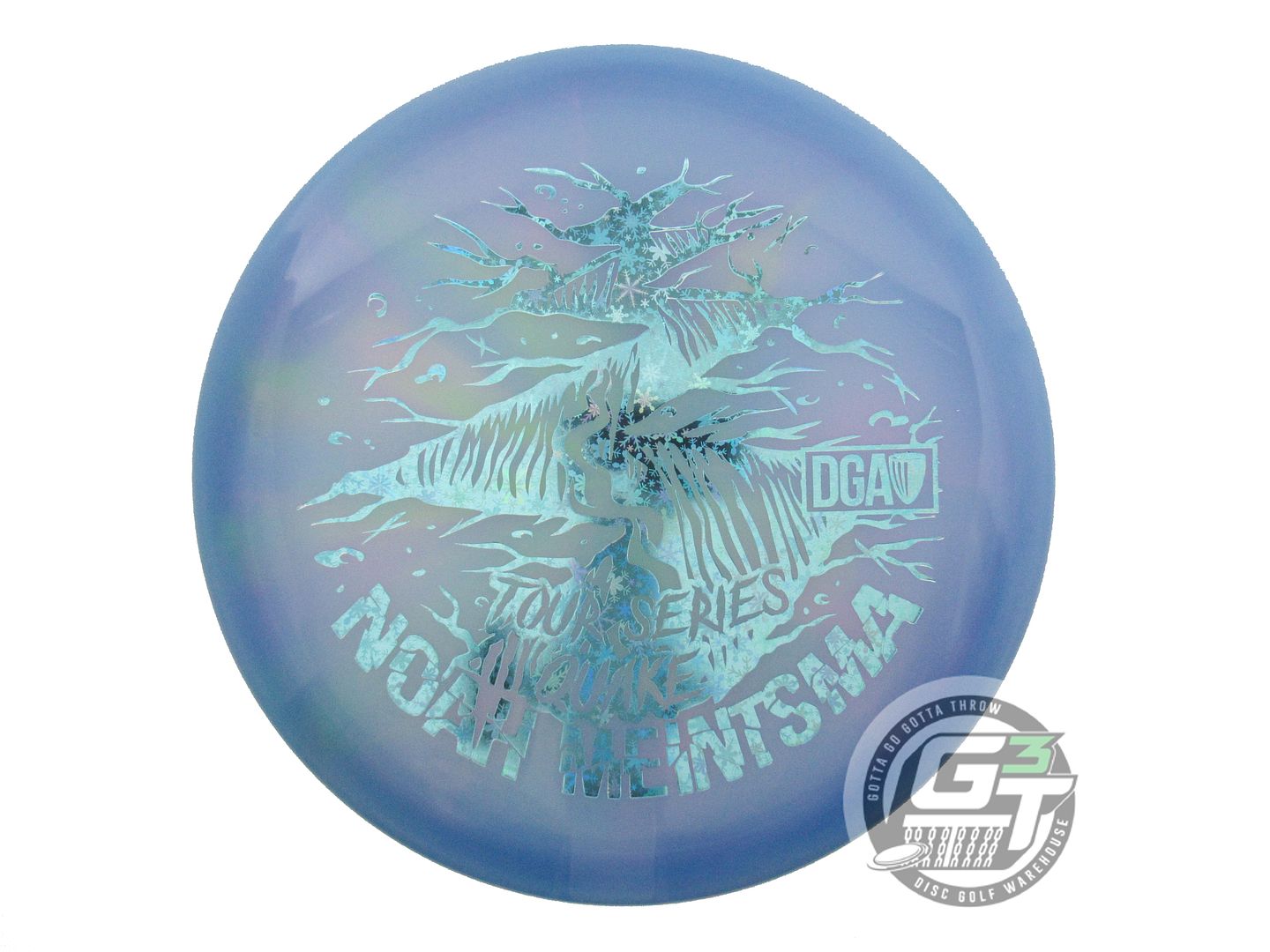 DGA Limited Edition 2023 Tour Series Noah Meintsma Swirl Tour Series Quake Midrange Golf Disc (Individually Listed)