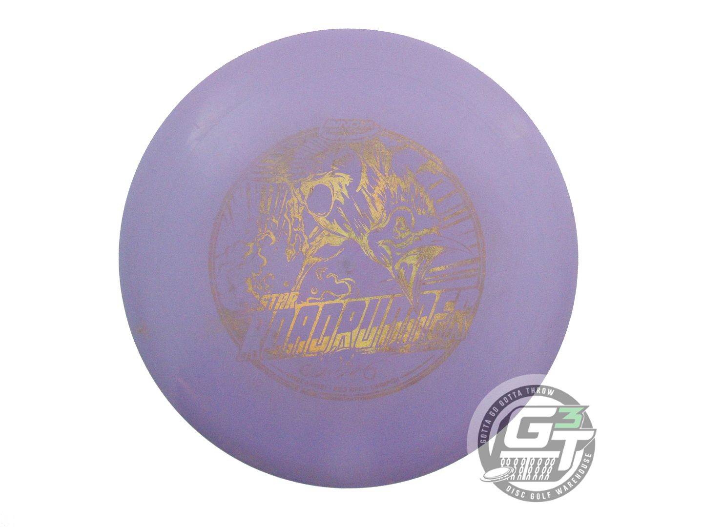 USED Innova [BARSBY] Star Roadrunner 175g Purple Gold Holo Foil Driver Golf Disc