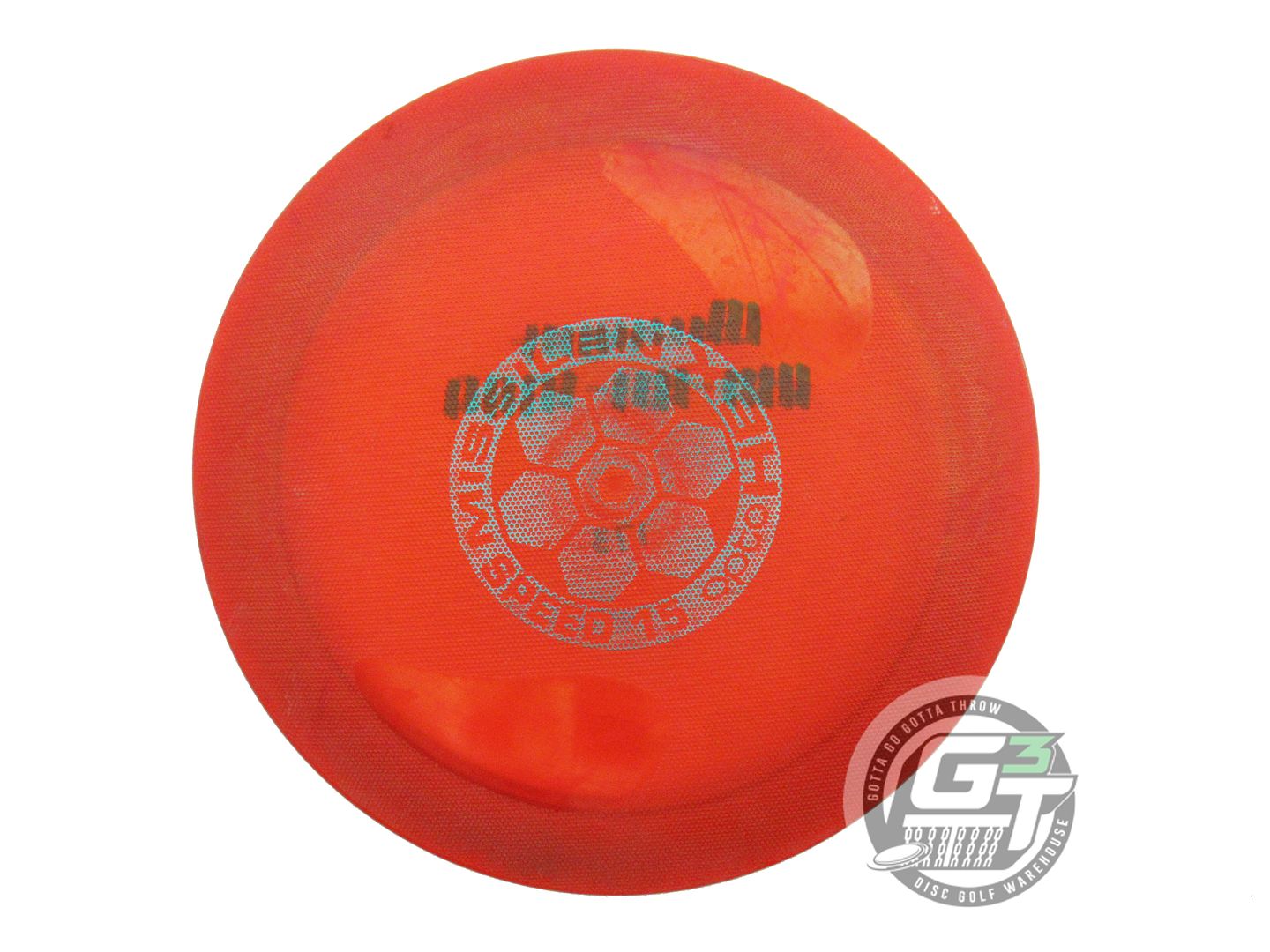 USED Latitude 64 Opto Hex Missilen 173g Red Aqua Foil OOP Driver Golf Disc