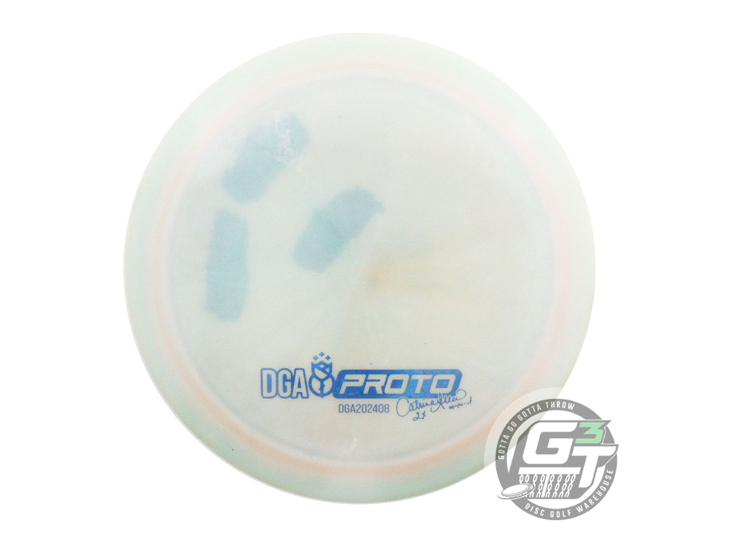 USED DGA [ALLEN] ProLine Proto 168g Mint-Peach Fairway Driver Golf Disc