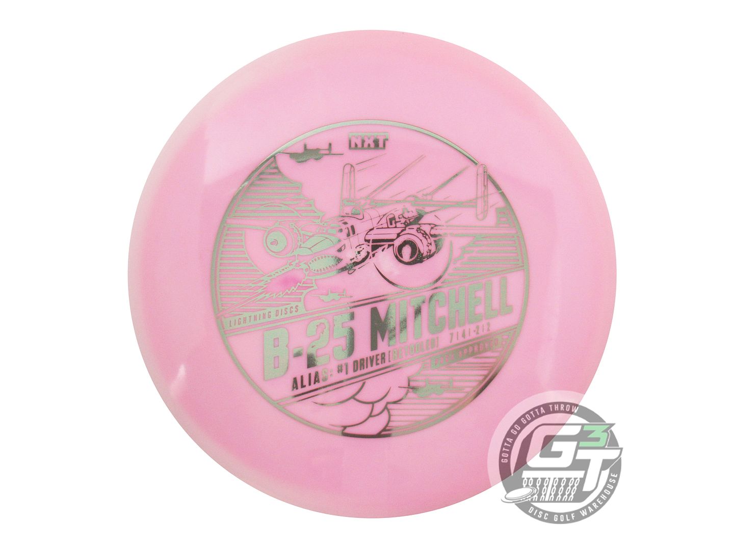 Lightning Strikeout NXT B-25 Mitchell #1 Driver [Retool] Fairway Driver Golf Disc (Individually Listed) - Gotta Go Gotta Throw