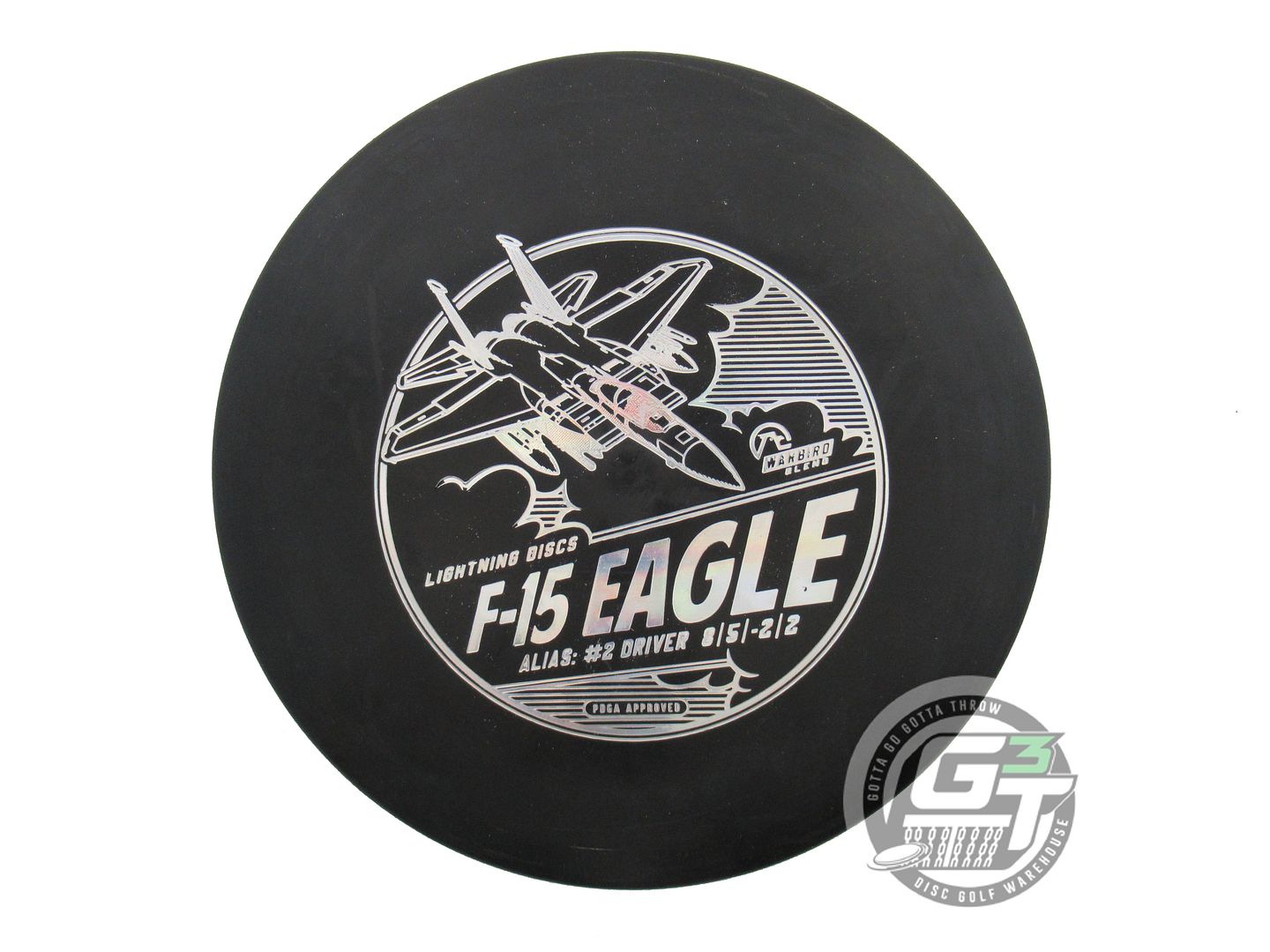 Lightning Strikeout Warbird F-15 Eagle #2 Driver Fairway Driver Golf Disc (Individually Listed)