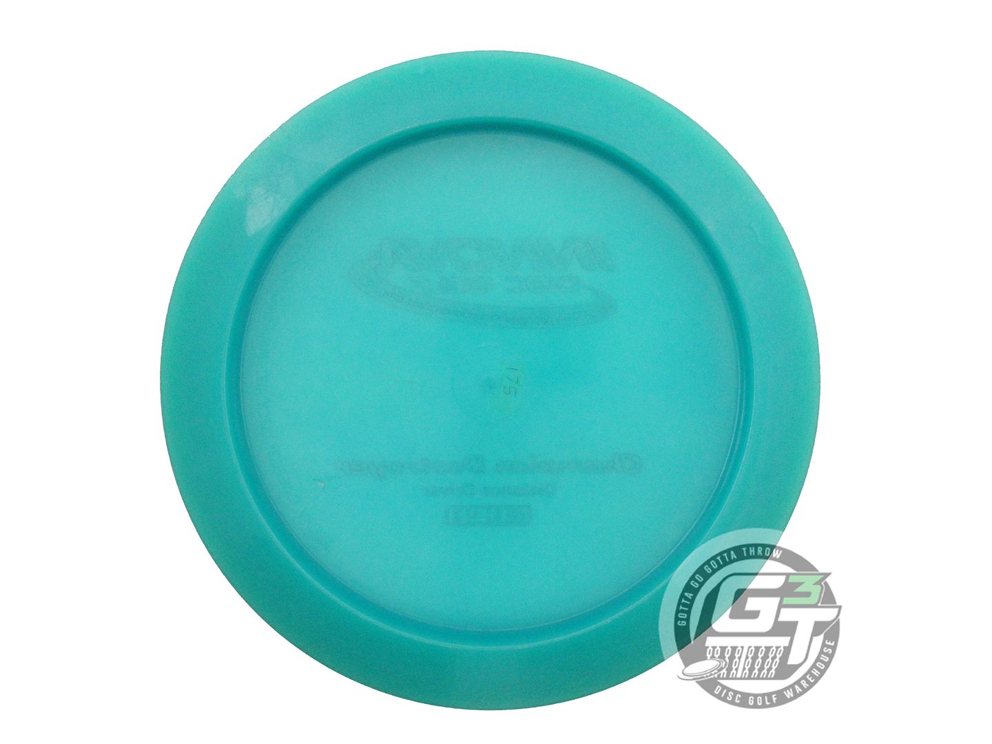 USED Innova Champion Destroyer 175g Teal Red Glitter Foil Distance Driver Disc