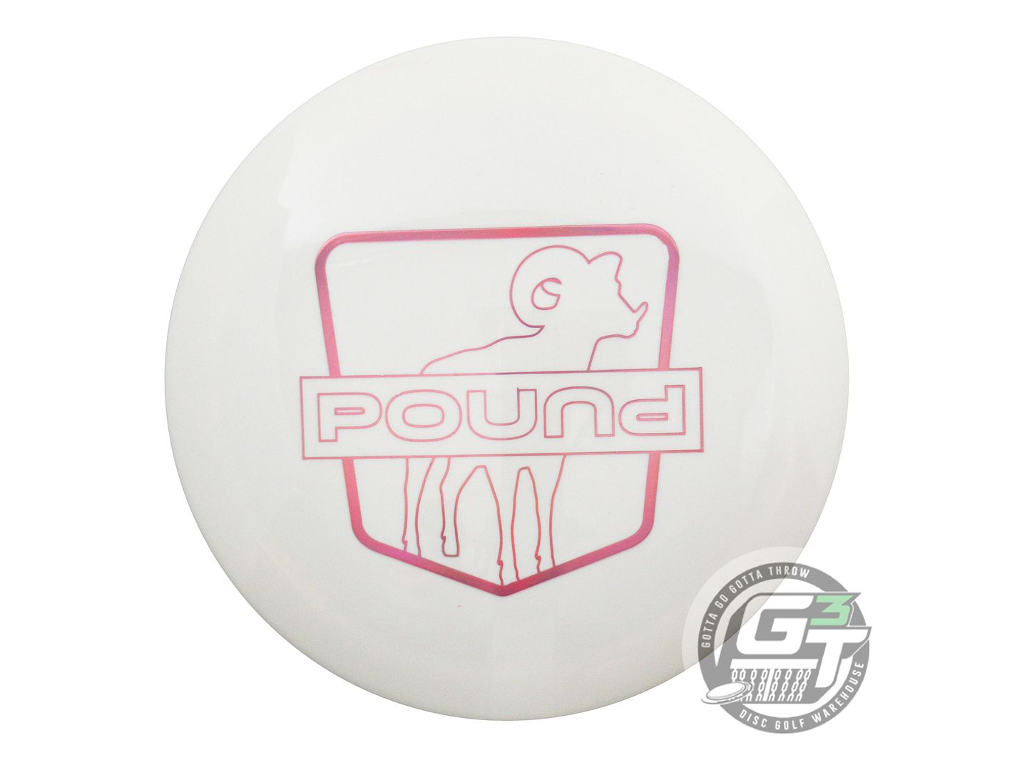 NOS Kastaplast K1 Krut 174g White Pink Foil Distance Driver Golf Disc