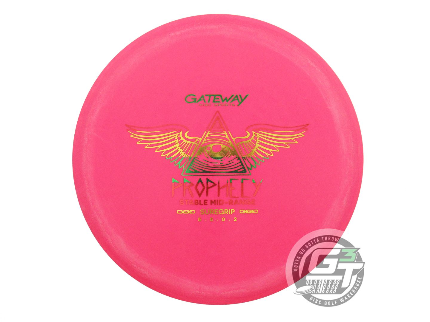 Gateway Sure Grip Prophecy Midrange Golf Disc (Individually Listed)