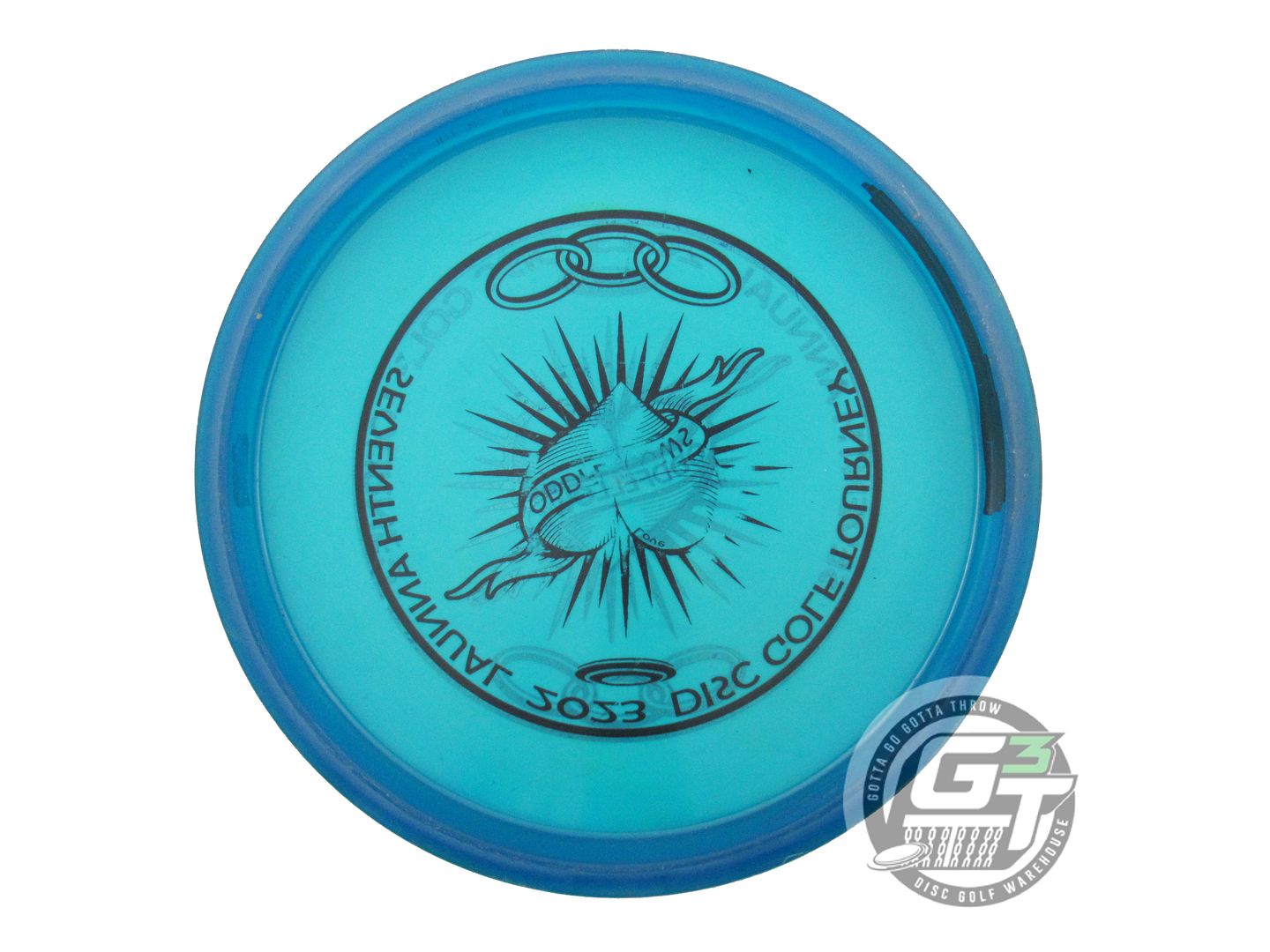 USED Discraft X-OUT Z Buzzz 180g Blue Midrange Golf Disc